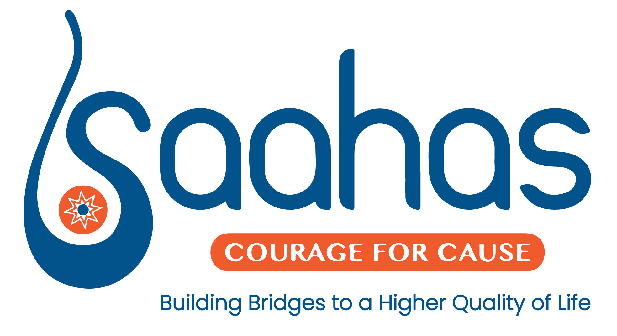Saahas Courage for Cause logo
